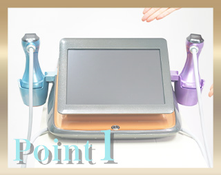 POINT1 充実の美容機器